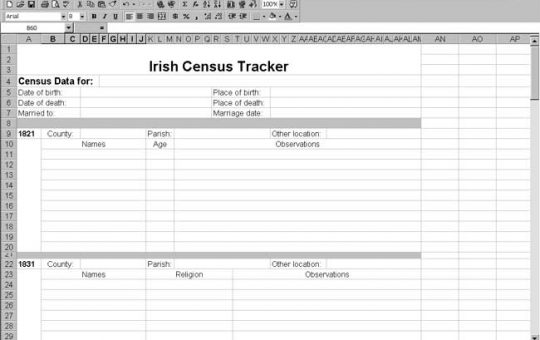 Ireland Census Tracker