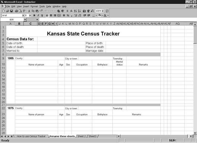 CensusTools Kansas Census Tracker