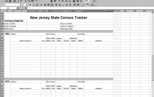 New Jersey Census Tracker