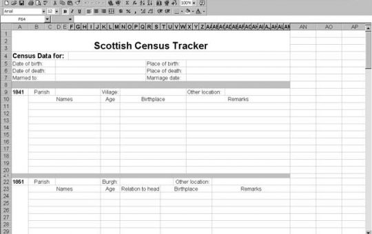 Scottish Census Tracker
