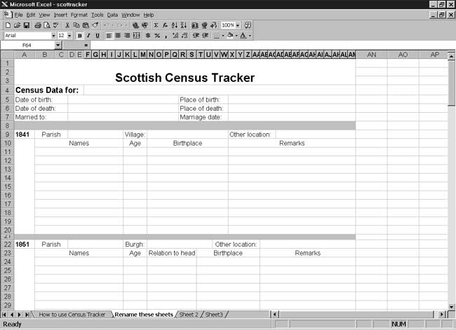 CensusTools Scottish Census Tracker