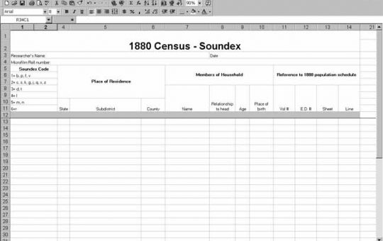 1880 US Census Soundex