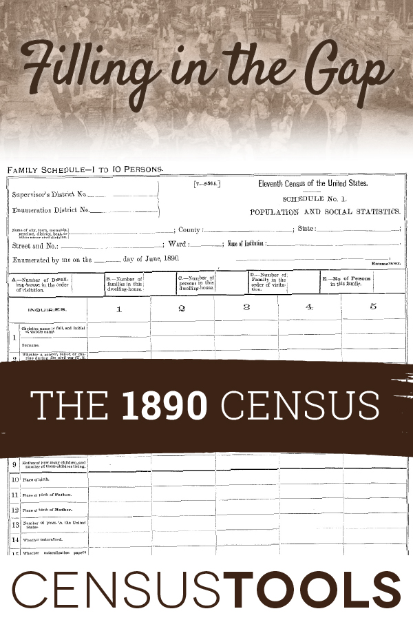 1890 Census: Filling in the gaps