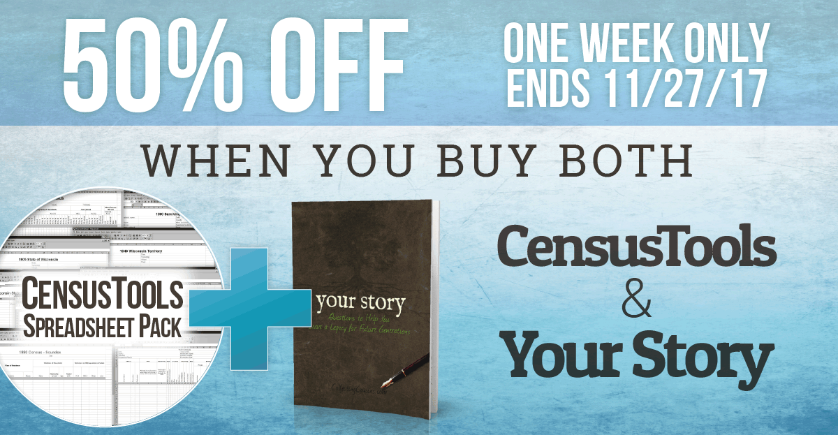 Census Tools 30% Off CensusTools & Your Story - CensusTools