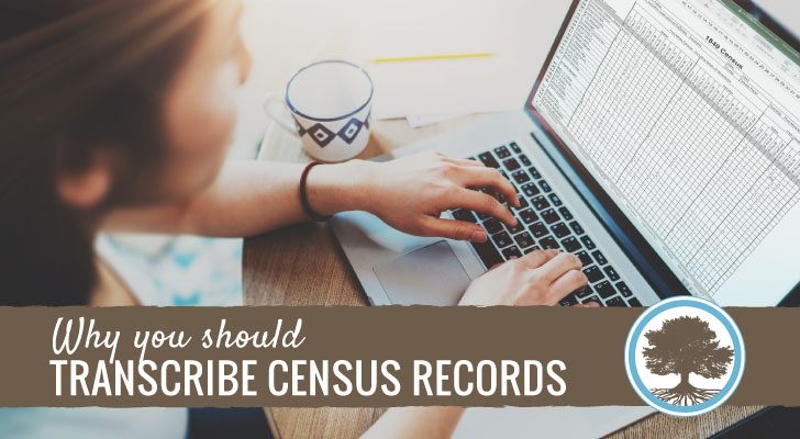 Why you should transcribe census records for genealogy